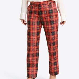 Woven Pants in Caroline Shimmer Plaid